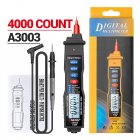 Aneng A3003 Professional Digital Pen Multimeter 4000 Counts Smart Detector Ncv Ac/dc Voltage Resistance Capacitance Tester A3003 black
