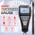 Aneng Cg01 Coating Thickness Gauge Lcd Display High precision Thickness Tester Car Painting Depth Gauge As shown