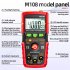 Aneng Digital Multimeter 4000 Counts 0 500V 0 2A High Precision Auto ranging LCD Backlight Current Voltage Tester red M108