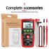 Aneng Digital Multimeter 4000 Counts 0 500V 0 2A High Precision Auto ranging LCD Backlight Current Voltage Tester red M108