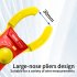 Aneng St170 Clamp Meter Digital Multimeter 500a Ac Current Ac dc Voltage Tester 1999 Counts Capacitance Ncv Ohm Detection red