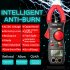 Aneng St170 Clamp Meter Digital Multimeter 500a Ac Current Ac dc Voltage Tester 1999 Counts Capacitance Ncv Ohm Detection red