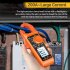 Aneng St185 Digital Clamp Meter Multimeter 4000 Counts Auto ranging Tester Lcd Screen Ac dc Voltage Current Detection Pen orange