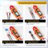 Aneng St185 Digital Clamp Meter Multimeter 4000 Counts Auto ranging Tester Lcd Screen Ac dc Voltage Current Detection Pen orange red