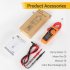Aneng St185 Digital Clamp Meter Multimeter 4000 Counts Auto ranging Tester Lcd Screen Ac dc Voltage Current Detection Pen orange red