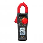 Aneng St185 Digital Clamp Meter Multimeter 4000 Counts Auto ranging Tester Lcd Screen Ac dc Voltage Current Detection Pen black red