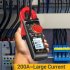 Aneng St185 Digital Clamp Meter Multimeter 4000 Counts Auto ranging Tester Lcd Screen Ac dc Voltage Current Detection Pen black red