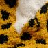 Animal Pattern Bed Blanket Super Soft Comfortable Lightweight Breathable Throw Blanket For Couch Sofa Bed bright yellow 130 x 160CM