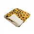 Animal Pattern Bed Blanket Super Soft Comfortable Lightweight Breathable Throw Blanket For Couch Sofa Bed bright yellow 130 x 160CM