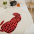 Animal Pattern Bed Blanket Super Soft Comfortable Lightweight Breathable Throw Blanket For Couch Sofa Bed Orange 130 x 160CM
