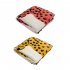 Animal Pattern Bed Blanket Super Soft Comfortable Lightweight Breathable Throw Blanket For Couch Sofa Bed Orange 130 x 160CM