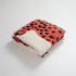 Animal Pattern Bed Blanket Super Soft Comfortable Lightweight Breathable Throw Blanket For Couch Sofa Bed Orange 130 x 160CM