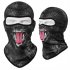 Animal Print Full Face Mask Quick drying Breathable Single hole  Headgear Roar Single hole  Headgear