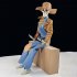 Animated Halloween Decoration Posable Toy Plastic Skeleton Halloween Decor Haunted House Decor With Movable Joints Lighting Eyes matte red plaid