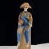 Animated Halloween Decoration Posable Toy Plastic Skeleton Halloween Decor Haunted House Decor With Movable Joints Lighting Eyes matte red plaid