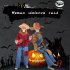 Animated Halloween Decoration Posable Toy Plastic Skeleton Halloween Decor Haunted House Decor With Movable Joints Lighting Eyes matte red plaid