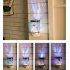 Animated Night Light Portable Bedroom LED USB Charging Decorate Light with Remote Control black
