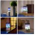 Animated Night Light Portable Bedroom LED USB Charging Decorate Light with Remote Control white