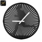 Animated Zoetrope Wall Clock features a unique moving design  It comes with an ultra quiet and accurate quartz movement system  Great for at home and office 