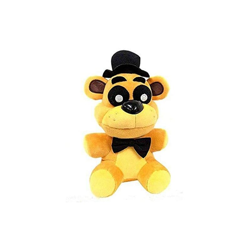 Anime Plush Golden FreddyGold Bear Doll Xmas Gift Toy Show One Size Yellow bear