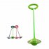 Ankle Skip Ball Jumping Ring With Colorful Light Flashing Wheel Fitness Jump Rope Game Toys For Kids Gifts blue