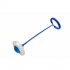 Ankle Skip Ball Jumping Ring With Colorful Light Flashing Wheel Fitness Jump Rope Game Toys For Kids Gifts blue