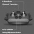 Anti Barking Collar For Dogs  Dog Collar With 3 Correction Methods  Charger Cable  2 Silicone Caps  IP67 Waterproof Rechargeable Barking Terminator black