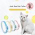 Anti Flea and Tick Collar Anti mosquito Essential Oil Insect Repellent Dog Cat Collar  blue S small circumference 36cm