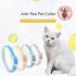 Anti Flea and Tick Collar Anti mosquito Essential Oil Insect Repellent Dog Cat Collar  Pink S small circumference 36cm