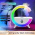 Anti Gravity Humidifier 800ml Cool Mist Light Home Office Humidifier Countercurrent Humidifier White