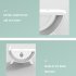 Anti Gravity Humidifier 800ml Cool Mist Light Home Office Humidifier Countercurrent Humidifier White