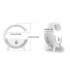 Anti Gravity Humidifier 800ml Cool Mist Light Home Office Humidifier Countercurrent Humidifier White