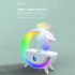 Anti Gravity Humidifier 800ml Cool Mist Light Home Office Humidifier Countercurrent Humidifier White