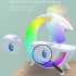 Anti Gravity Humidifier 800ml Cool Mist Light Home Office Humidifier Countercurrent Humidifier White