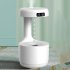 Anti Gravity Water Drop Humidifier  Air Humidifier With 800ml Water Tank  Timer  Touch Button  Data Cable  Ultra Silent Fountain Humidifier For Bedroom  Living 