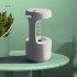 Anti Gravity Water Drop Humidifier  Air Humidifier With 800ml Water Tank  Timer  Touch Button  Data Cable  Ultra Silent Fountain Humidifier For Bedroom  Living 