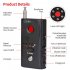 Anti Hidden Camera Lens Bug Detector GSM GPS Signal Finder RF Tracker European regulations