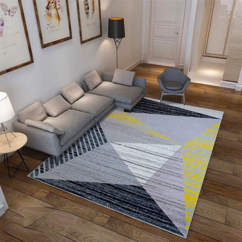 Anti-Slip Soft Geometric Pattern Carpet