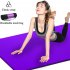 Anti Slip Yoga Mat Lightweight 6mm Eco friendly Fitness Mat With Carry Strap For Home Workout Travel Two color purple 183 x 61 x 0 6cm