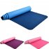 Anti Slip Yoga Mat Lightweight 6mm Eco friendly Fitness Mat With Carry Strap For Home Workout Travel Two color purple 183 x 61 x 0 6cm