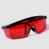 Anti UV Shortwave 254nm Ultraviolet Light Eyes Protection Safety Glasses Goggles red