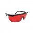 Anti UV Shortwave 254nm Ultraviolet Light Eyes Protection Safety Glasses Goggles red