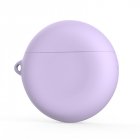 Anti fall Earphone Case Protective Cover For Huawei Freebuds 3 Headset Shell Bluetooth Wireless Earbud Storage Charging Box  Purple
