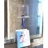 Anti fog Anti fall Bathroom Mirror Hanging Razor Toothbrush Mirror Fogless Shower Makeup Mirror Acrylic