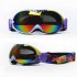 Anti fog UV Dual Snow Lens Winter Outdoor Snowboard Ski Goggle  Glasses 266 Black Woven Pattern