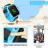 Anti lost Kids Safe GPS Tracker SOS Call GSM Smart Watch Phone for Android IOS green