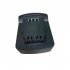 Anti slip Battery Adapter with Protective Plate Compatible for Bosch 18v li ion Battery Converted Black