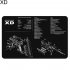 Anti slip Rubber Neoprene Cutting Pad Work Table Pad Exploded View Printed Mouse Pad Mat P229