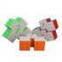 Anti stick Magic  Cube Educational Puzzle Toy For Kids Stress Reliever 3 in 6