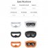 Anti sweat Mask Cover Case Replacement Silicone Eye Cover Compatible For Pico 4 Vr Glasses Accessories orange